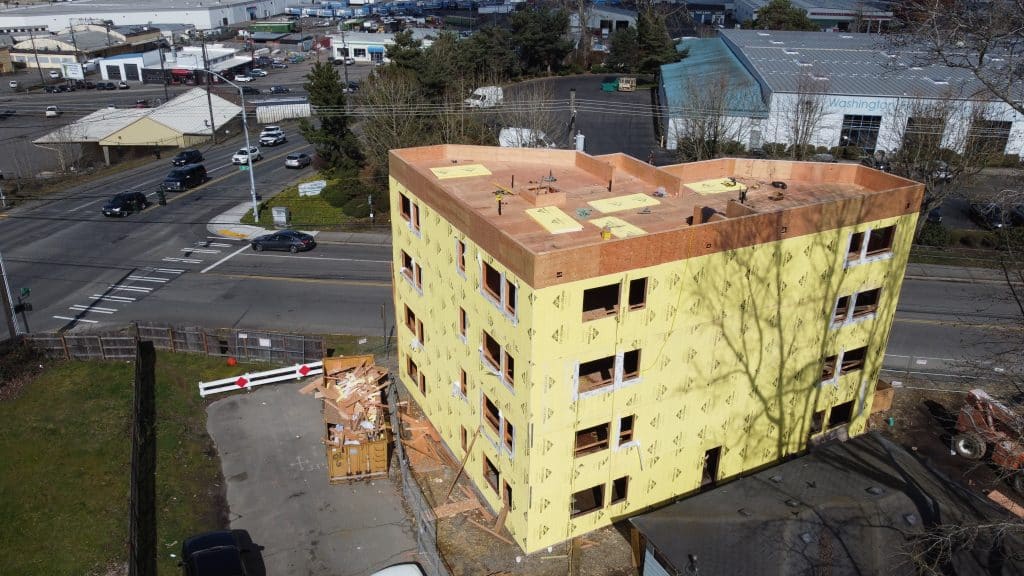 New commercial building construction by YSG Construct