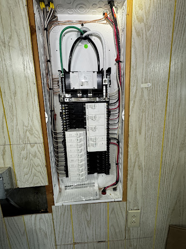 Electrical panel remediated to code with organized wiring and breakers by YSG Construct