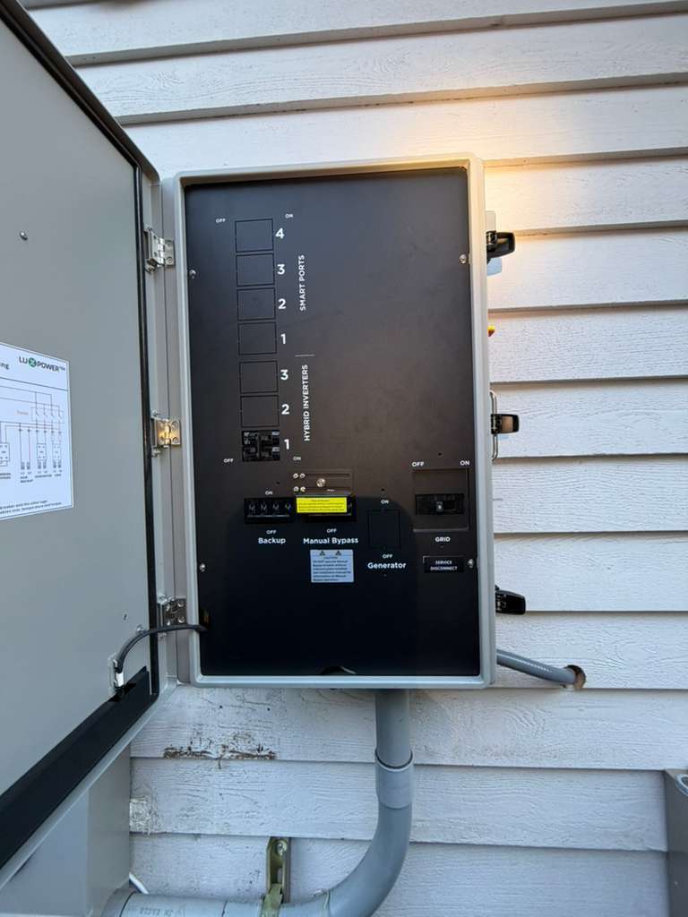 New exterior panel installed in Redmond, WA